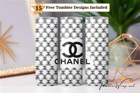 chanel tumbler wrap|chanel logo tumbler wrap.